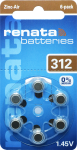 Батарейка Renata ZA312 6BL