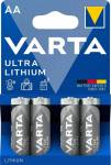 Батарейка Varta Ultra Lithium AA FR6 4BL