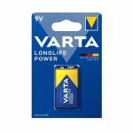 Батарейка Varta LongLife Power Крона 6LR61 9V 1BL