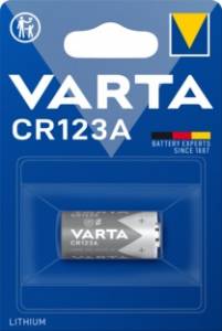  Varta Lithium CR123A 1BL