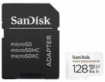   SanDisk High Endurance microSDXC 128GB Class10 U3 V30 + SD adapter (SDSQQNR-128G-GN6IA)