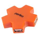 USB-концентратор Perfeo PF-HYD-6098H оранжевый