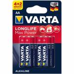 Батарейка Varta LongLife Power Max AA LR6 BL6