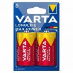 Батарейка Varta LongLife Max Power LR20 D 2BL