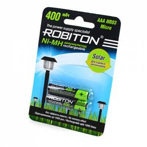  Robiton AAA 400 mAh Solar 2BL