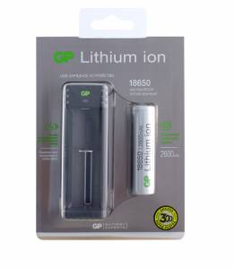   GP L1111865026FBPE-2FB1 + 1  18650 2600 mAh