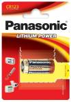 Батарейка Panasonic Lithium CR123A 1BL