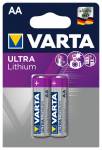 Батарейка Varta Ultra Lithium AA FR6 2BL