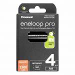  Panasonic Eneloop Pro AA 2500 mAh BL4 (BK-3HCDE/4BE)