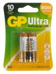 Батарейка GP Ultra Alkaline AA LR6 2BL