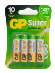  GP Super Alkaline AA LR6 4BL