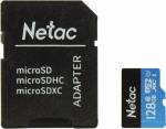   Netac Standard microSDXC UHS-I 128GB Class10 + SD adapter (NT02P500STN-128G-R)